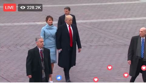 Toàn cảnh lễ tuyên thệ nhậm chức của Tổng thống Mỹ Donald Trump - VIDEO, ẢNH - ảnh 111