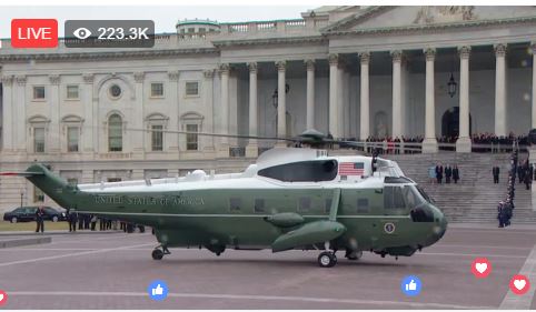 Toàn cảnh lễ tuyên thệ nhậm chức của Tổng thống Mỹ Donald Trump - VIDEO, ẢNH - ảnh 114